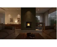 HS Flamingo Krbová vložka AQUAFLAM ® PANORAMA 12 s výměníkem a základní regulací (18)