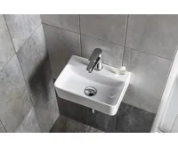 SAPHO GERDA keramické umývátko, 36x25 cm, bílá (5)