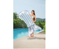 Bestway 43413 Nafukovací lehátko Mořská panna 193 x 101 cm, perleťová (1)