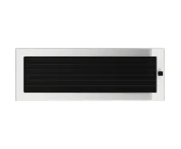 HS Flamingo Krbová mřížka 17x49 BASIC broušený nerez s žaluzií