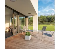 Granisil granitový květináč KUBI 30 cm Béžový (3)