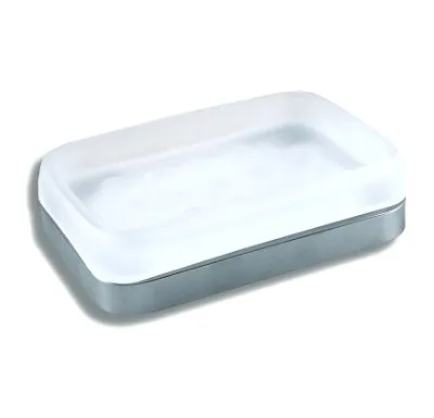 NOVASERVIS Mýdlenka sklo Metalia 4 chrom - 6436,0