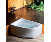 POLYSAN TANYA L asymetrická vana s konstrukcí 160x120x49cm, bílá (3)