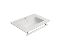 GSI PURA keramické umyvadlo Slim 62x46cm, bílá mat (4)