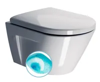 GSI NORM závěsná WC mísa, Swirlflush, 36x50cm, bílá ExtraGlaze GSI NORM závěsná WC mísa, Swirlflush, 36x50cm, bílá ExtraGlaze