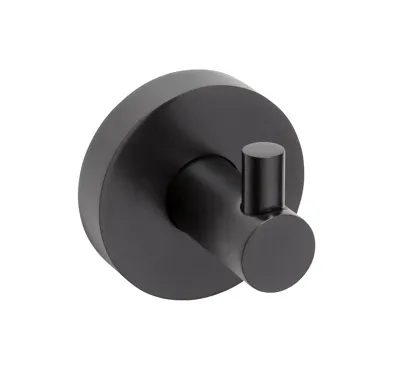 SAPHO X-ROUND BLACK háček, černá mat
