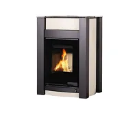 HS Flamingo Krbová kamna AQUAFLAM VARIO ® KALMAR 11/5kW krémová