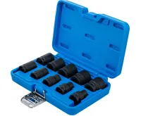 BGS Sada silových nástrčných šestihranných hlavic, šestihranné | 12,5 mm (1/2") | 3/8" - 15/16 (2)