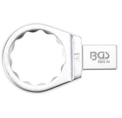 BGS Nástrčný očkový klíč, 34 mm