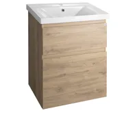 AQUALINE SAVA 60 keramické umyvadlo nábytkové 60x46cm, bílá (5)