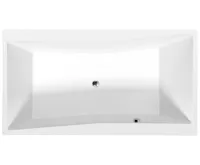 POLYSAN QUEST SLIM obdélníková vana 180x100x49cm, bílá (4)