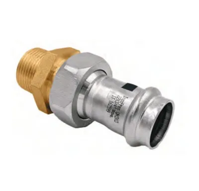 Nerez lisovací šroubení 331 - 15 x 1/2" vnější závit - pro topení i pitnou vodu