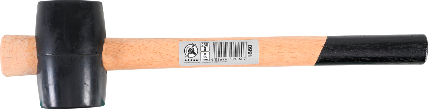 Bgs palička gumová, průměr hlavy 55 mm, 250 g