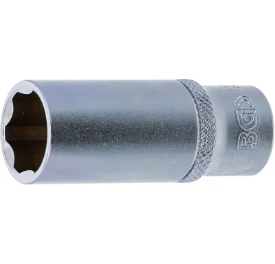 BGS Hlavice nástrčná 1/4" "Super Lock" prodloužená, 14 mm