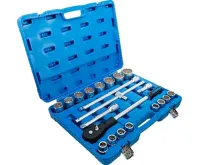 BGS Gola sada 3/4" 19,0 - 50,0 mm, 12ti hran, 21 dílů (2)