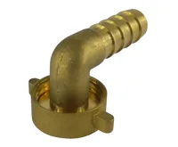 Mosaz hadičník 1&quot; x 20 mm s maticí, rohový