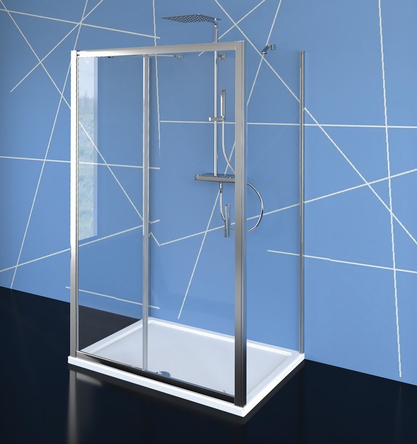 POLYSAN EASY LINE třístěnný sprchový kout 1200x800mm, L/P varianta, čiré sklo