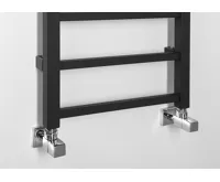 SAPHO METRO LIGHT otopné těleso 400x1500 mm, černá mat (6)