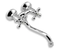 NOVASERVIS Dřezová umyvadlová baterie 100 mm Retro II chrom - 99174/T,0 NOVASERVIS Dřezová umyvadlová baterie 100 mm Retro II chrom - 99174/T,0