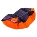 Sedací pytel 189x140 duo fluo orange - licorice