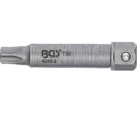 BGS Bit speciální pro demontáž řemenic u alternátorů, T-profil (pro Torx) T50 x 64 mm (1)