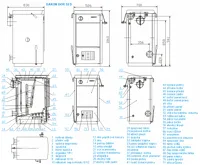 Dakon DOR F 32 D Kotel na tuhá paliva | AKCE Zdravá láhev 0,7l (1)