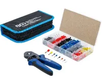 BGS Krimpovací kleště pro kabelové dutinky 0,25–10 mm2 | se soupravou kabelových dutinek 0,5–1 BGS Krimpovací kleště pro kabelové dutinky 0,25–10 mm2 | se soupravou kabelových dutinek 0,5–1