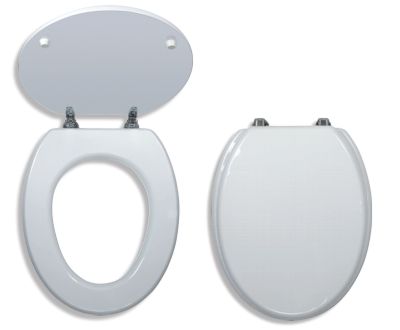 Novaservis sedátko mdf bilá - wc/bila