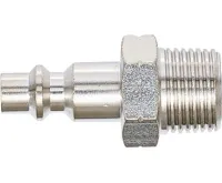 BGS Adaptér pro pneumatické nářadí, 10 mm (3/8") vnější závit,  USA / Francie (2)