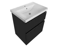 AQUALINE ALTAIR umyvadlová skříňka 61,5x72,5x45cm, černá mat (3)