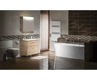 AQUALINE VEGA galerka, 60x70x18cm, dub platin (6)