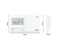 ENGO Controls Programovatelný drátový termostat E901 (2)