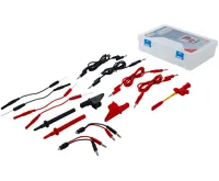 BGS Příslušenství pro sadu měřicích kabelů a zkušebních hrotů,  pro multimetr,  15dílná BS7451 (1)