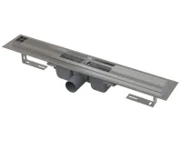 ALCAPLAST Sprchový liniový žlab nerezový, s okrajem, pro perforovaný rošt, délka 650 mm APZ1-650 ALCAPLAST Sprchový liniový žlab nerezový, s okrajem, pro perforovaný rošt, délka 650 mm APZ1-650