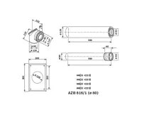 Bosch AZB 616/1 Odtah do strany do kom.šachty