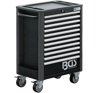 BGS Dílenský vozík, 11 zásuvek, prázdný