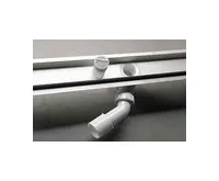 AQUALINE BUCANERA nerezový podlahový žlab s roštem, L-900, DN50 (1)