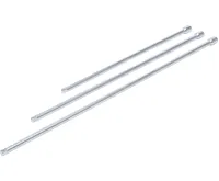 BGS Sada prodloužení, 6,3 mm (1/4"), 300 / 380 / 450 mm, 3dílná