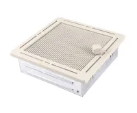 HS Flamingo Krbová mřížka 16x16 cm, TREND krémový brokát s žaluzií