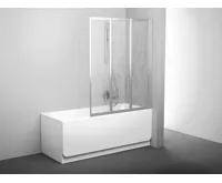 Ravak Vanová zástěna VS3 100 satin+rain