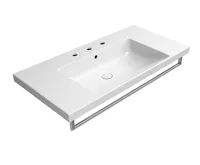GSI NORM keramické umyvadlo 100x50cm, 3 otvory, bílá ExtraGlaze (2)