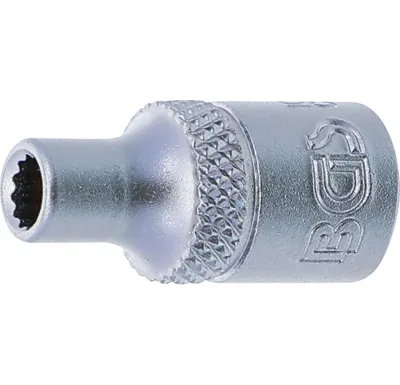 BGS Hlavice nástrčná 1/4" 4 mm, 12ti hranná