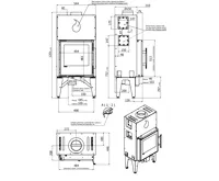 HS Flamingo Krbová vložka FLAMINGO S5, automatická regulace (24)