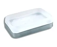 NOVASERVIS Mýdlenka sklo Metalia 4 chrom - 6436,0