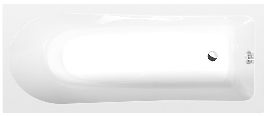 POLYSAN LISA obdélníková vana 160x70x47cm, bílá
