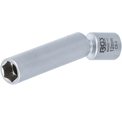 BGS Kloubová hlavice na žhavicí a zapalovací svíčky, 10 mm (3/8"), 12 mm - BGS 80000-12