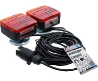 BGS Sada světel pro přívěs s magnetickým držákem, 2dílná (3)