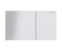 GEBERIT ovládací tlačítko Sigma70, pro 2 množství splachování, bílá