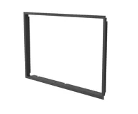 HS Flamingo Krycí rámeček krbové vložky FLAMINGO X15, 20 mm, černý