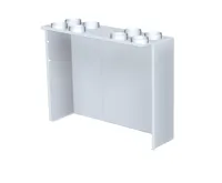 ROMOTOP Konvekční opláštění pro rohovou krbovou vložku HEAT 3g L 110.50.01 ROMOTOP Konvekční opláštění pro rohovou krbovou vložku HEAT 3g L 110.50.01